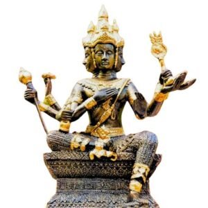 4-Faced Buddha Statue: Intent Manifestor, Strong Spiritual Force To Cleanse Negative Influences. Relationship Enhancer, Wealth Attractor, Enhance Well-Being.