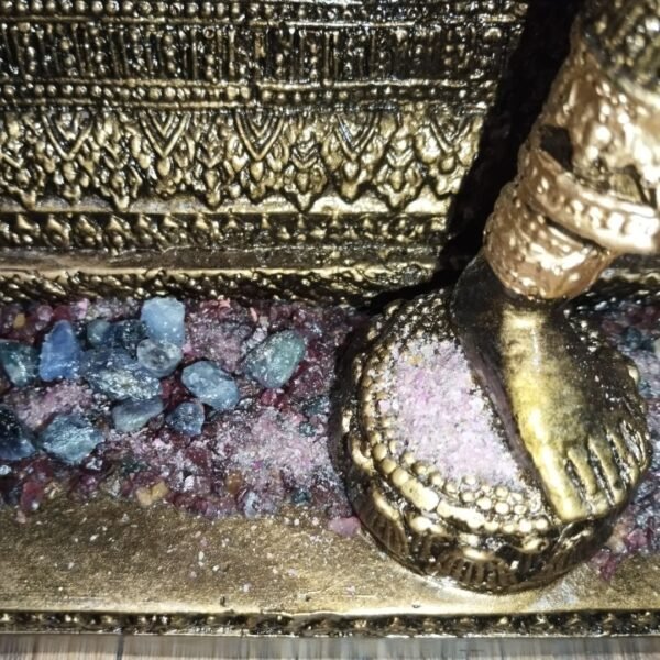 4-Faced Buddha Statue: Intent Manifestor, Strong Spiritual Force To Cleanse Negative Influences. Relationship Enhancer, Wealth Attractor, Enhance Well-Being. - Image 2