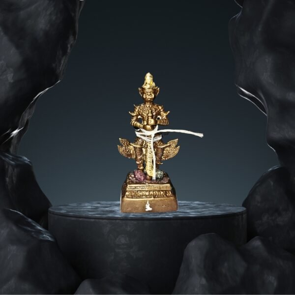 4 Inch Tao Wessuwan: Reverses Black Magic, Improve Luck and Boost Energy Field - Image 2