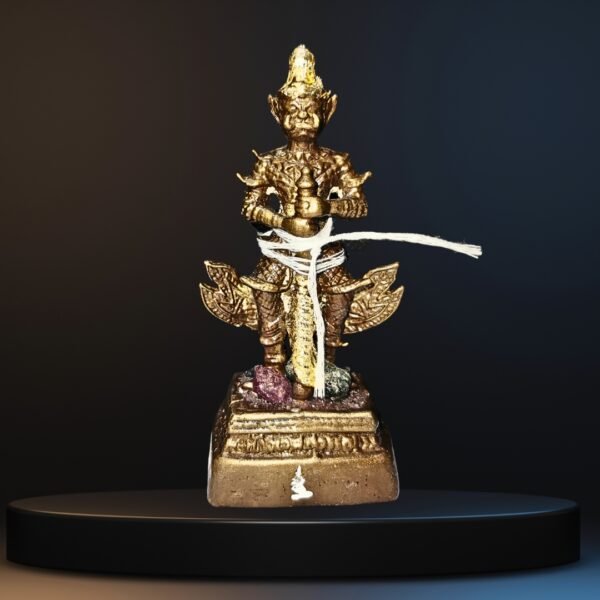 4 Inch Tao Wessuwan: Reverses Black Magic, Improve Luck and Boost Energy Field - Image 3