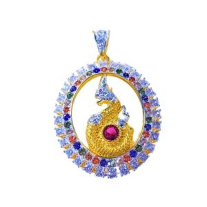 7 Chakra Naga Amulet 24K Gold Plated: Consecrated Imbued With Powerful Energies To Attact Wealth & Protection