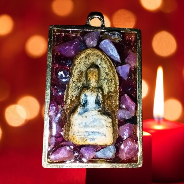 Phra Rod Amulet With Rubies, Gemstones: Overcome Obstacles, Improve Luck and Guard Against Negative Forces