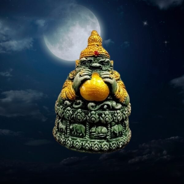 TRY THIS! Rahu Om Chan 3.5 Inch Statue - Image 4